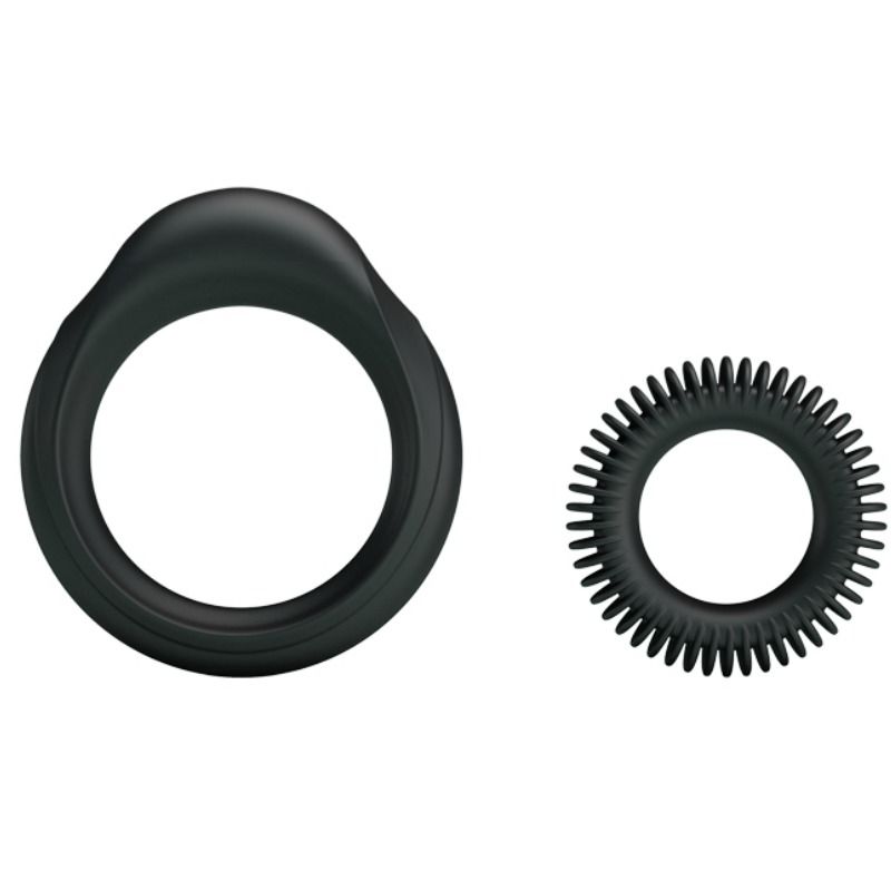 Baile - Kit 2 Anelli In Silicone Ring Manhood - immagine 2