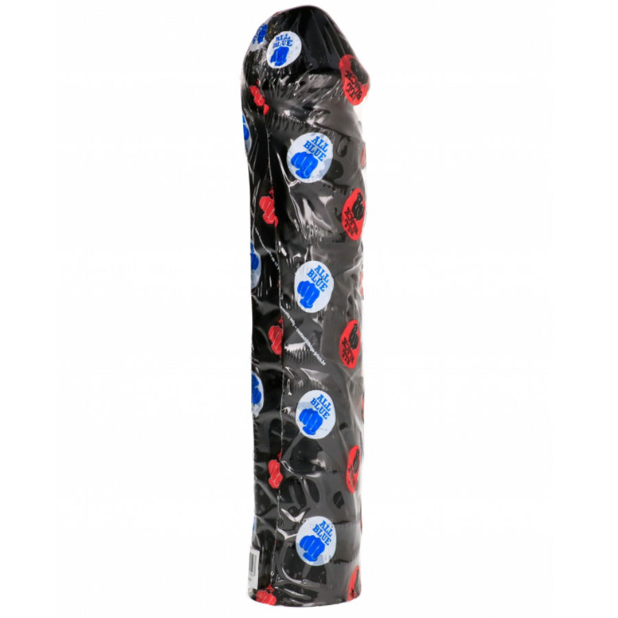 All Black - Dildo Gigante Con Pugno Morbido 32 Cm - immagine 3