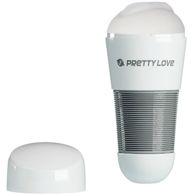 Pretty Love - Masturbatore Vagina Bianco Kitty - immagine 4