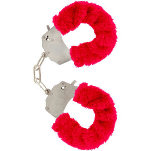 Toyjoy - Polsini Furry Fun Bondage Rosso