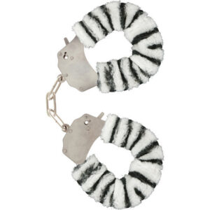 Toyjoy - Polsini Divertenti Pelosi Bondage Zebra