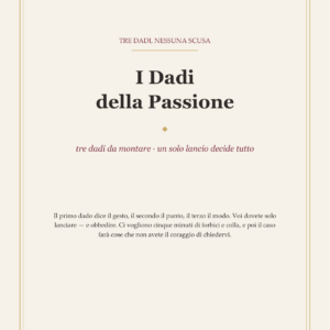 I Dadi della Passione — 3 Dadi da Stampare per la Coppia (PDF)